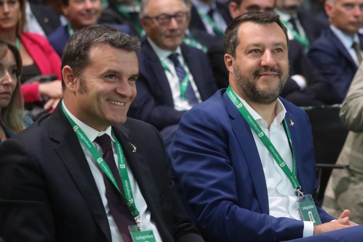 gian marco centinaio matteo salvini