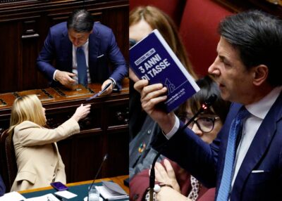 conte libro tasse meloni