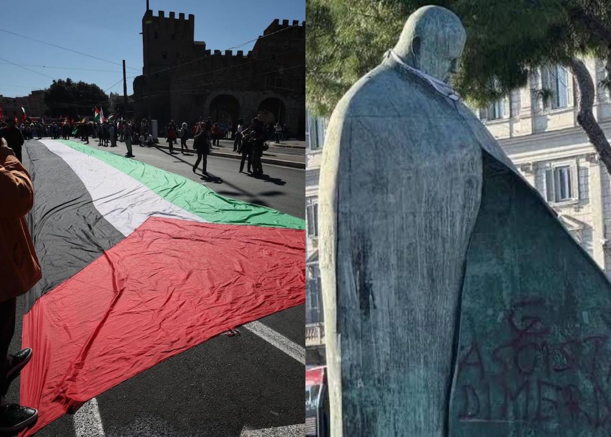 corteo roma papa