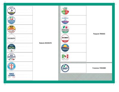 elezioni regionali calabria circoscrizione sud