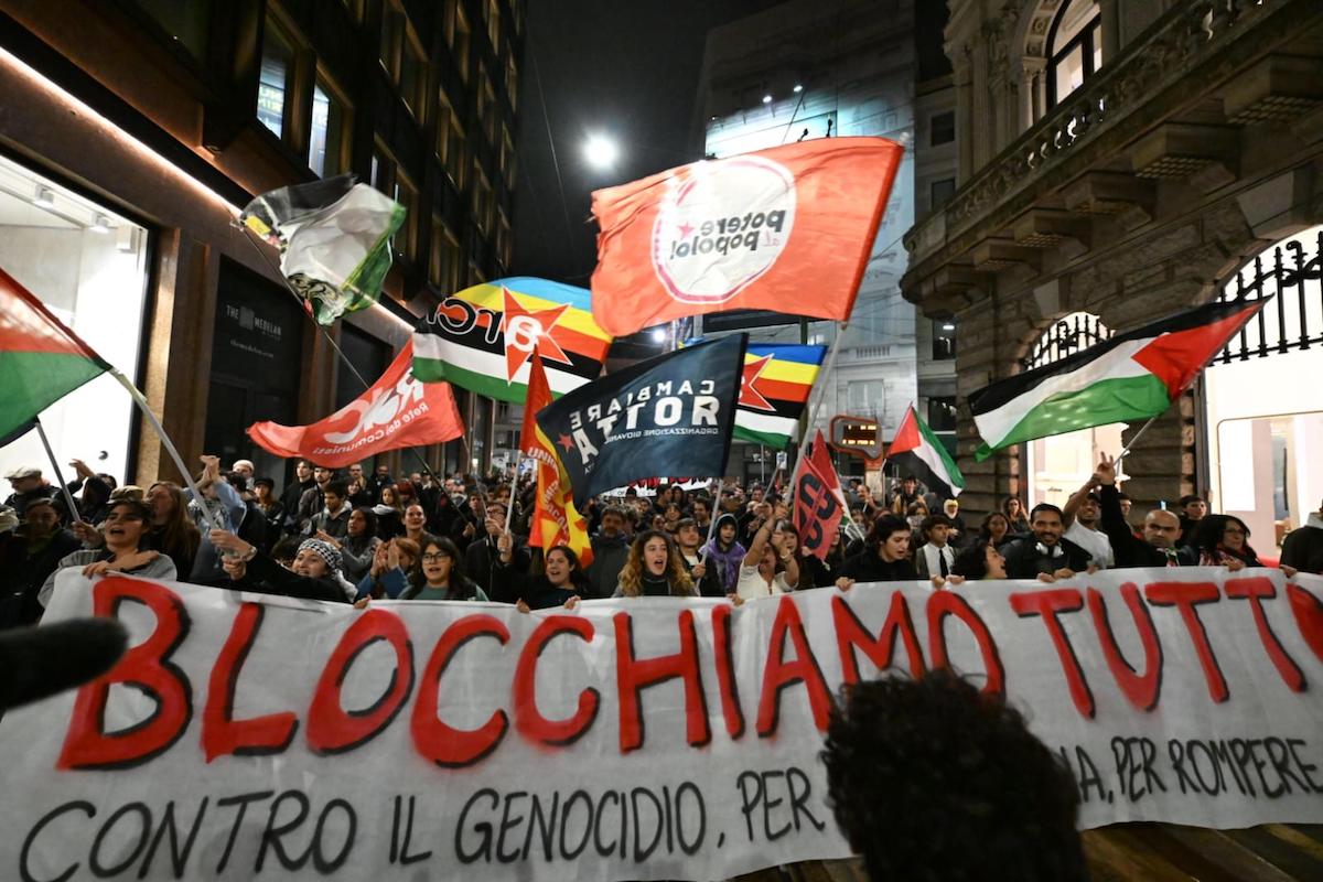 flotilla milano proteste