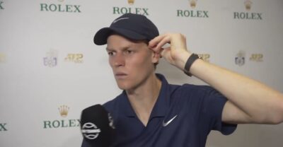 jannik sinner campo lento