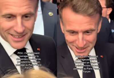 Macron stagista
