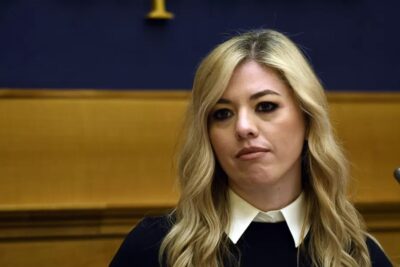 maria rosaria boccia sangiuliano report audio indagata