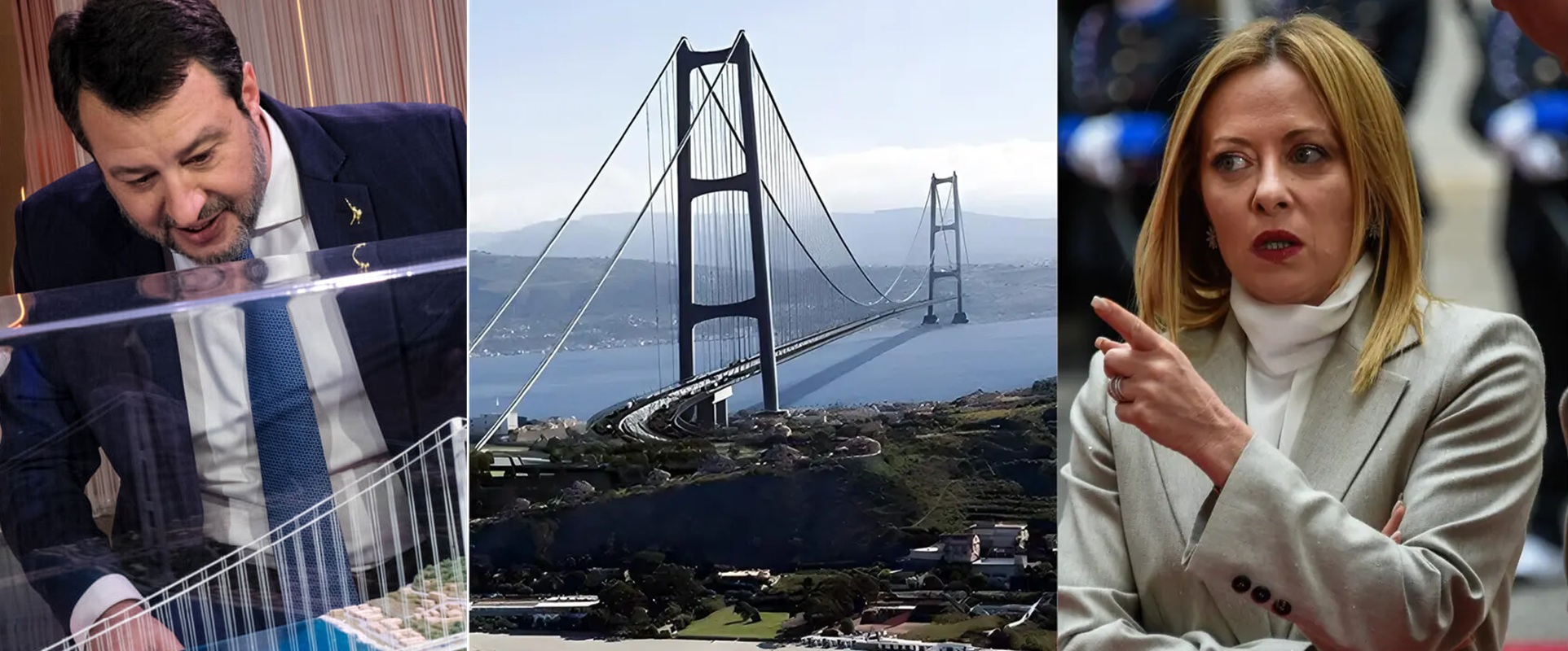 ponte sullo stretto di messina corte dei conti bocciatura webuild cosa succede adesso giorgia meloni matteo salvini