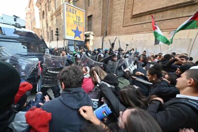 scontri-corteo-pro-pal-torino-forza-italia