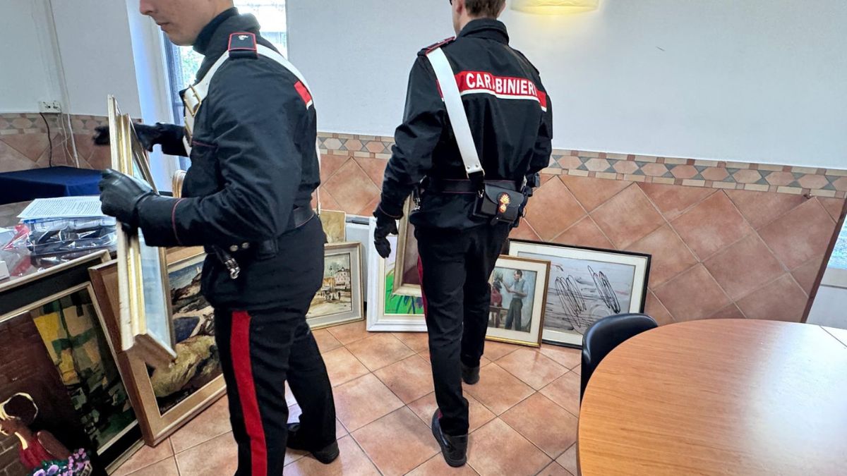 sequestro opere d'arte