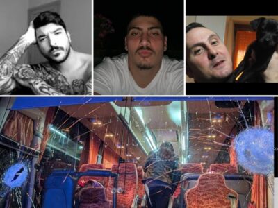 ultras rieti arresti autista pullman manuel fortuna kevin pellecchia alessandro barberini