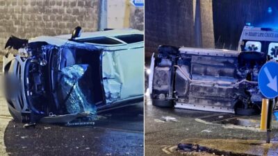 viterbo incidente gara auto velocità