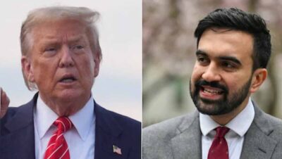 Trump Mamdani New York Usa