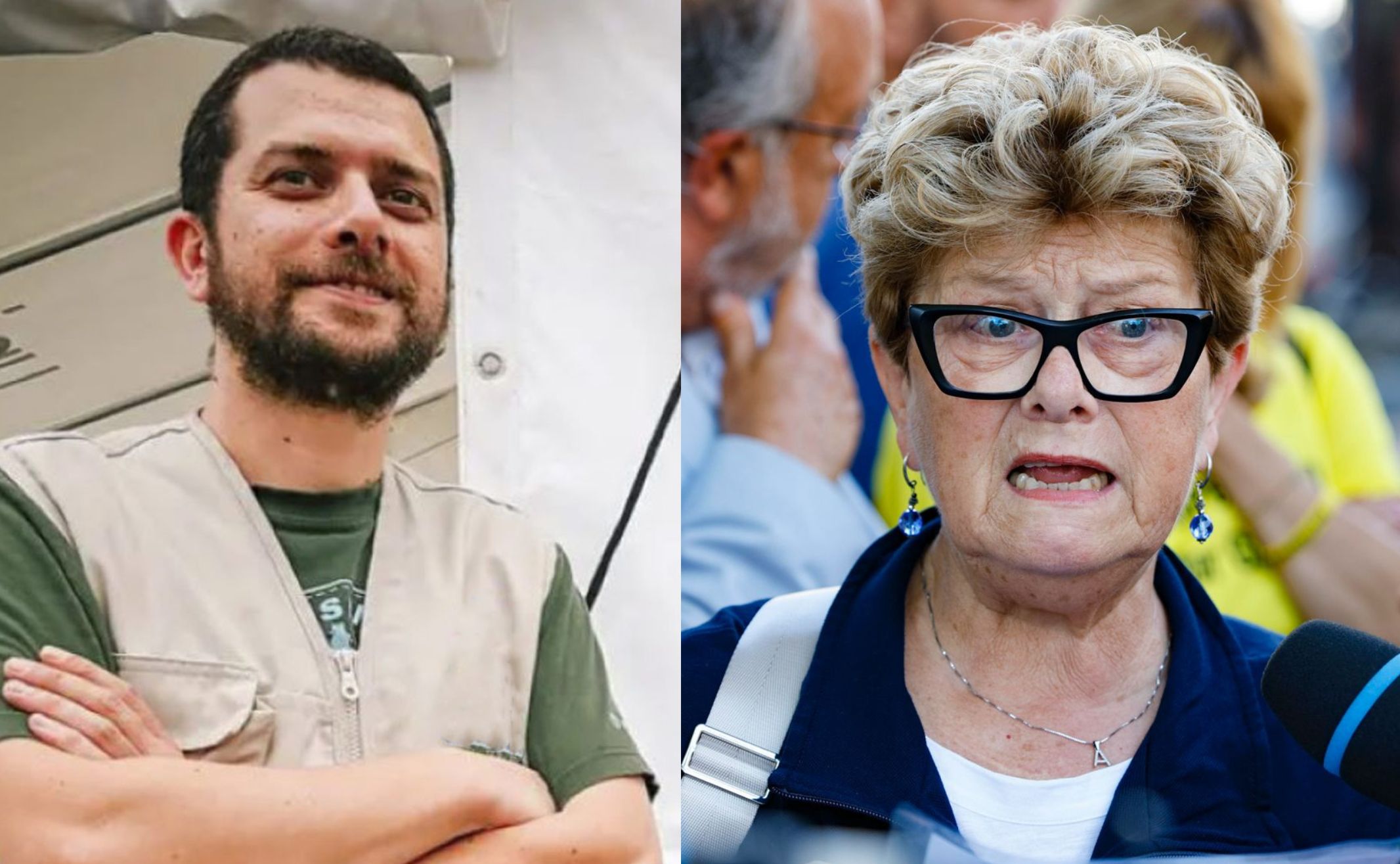 Alberto Trentini e la madre