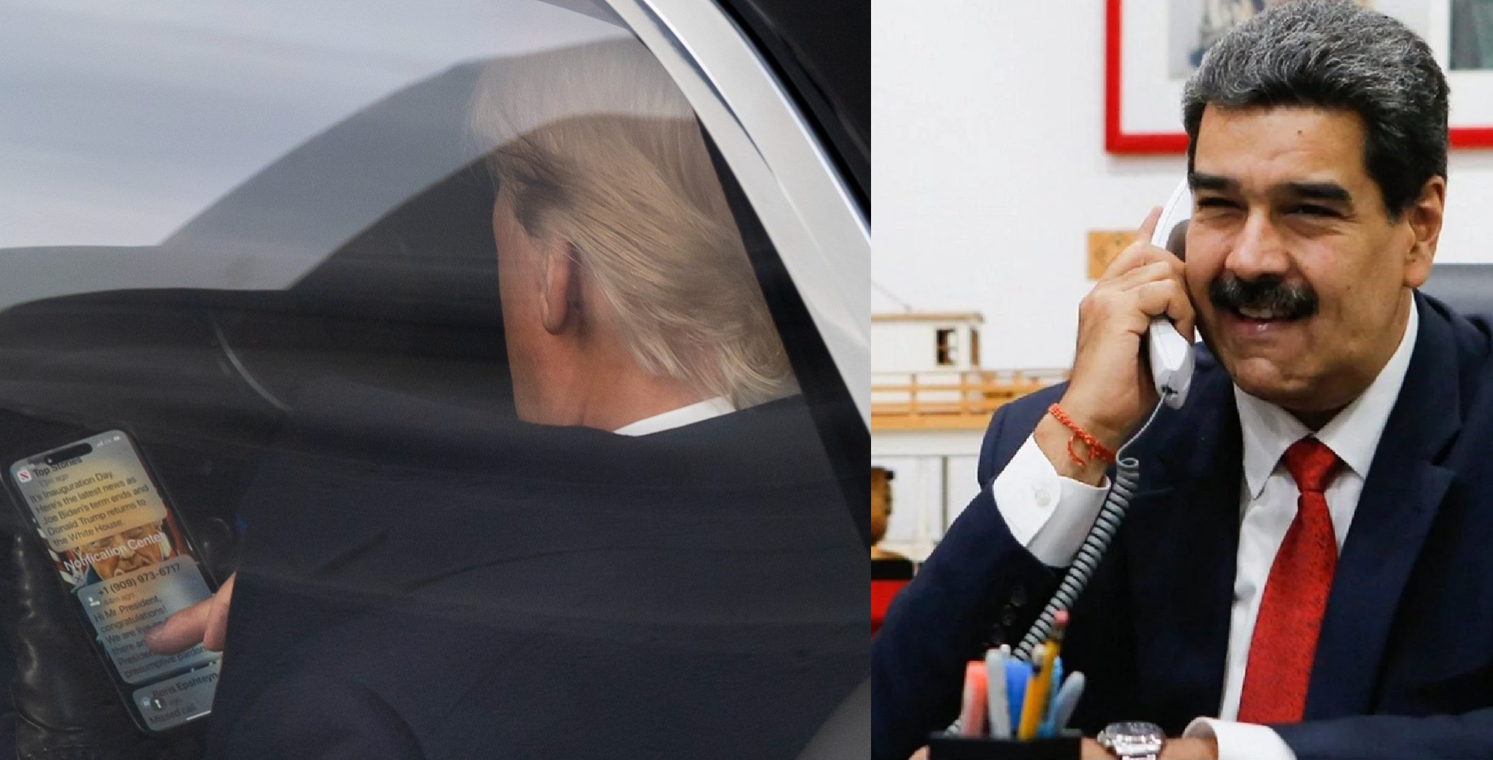 donald trump telefono nicolas maduro venezuela usa