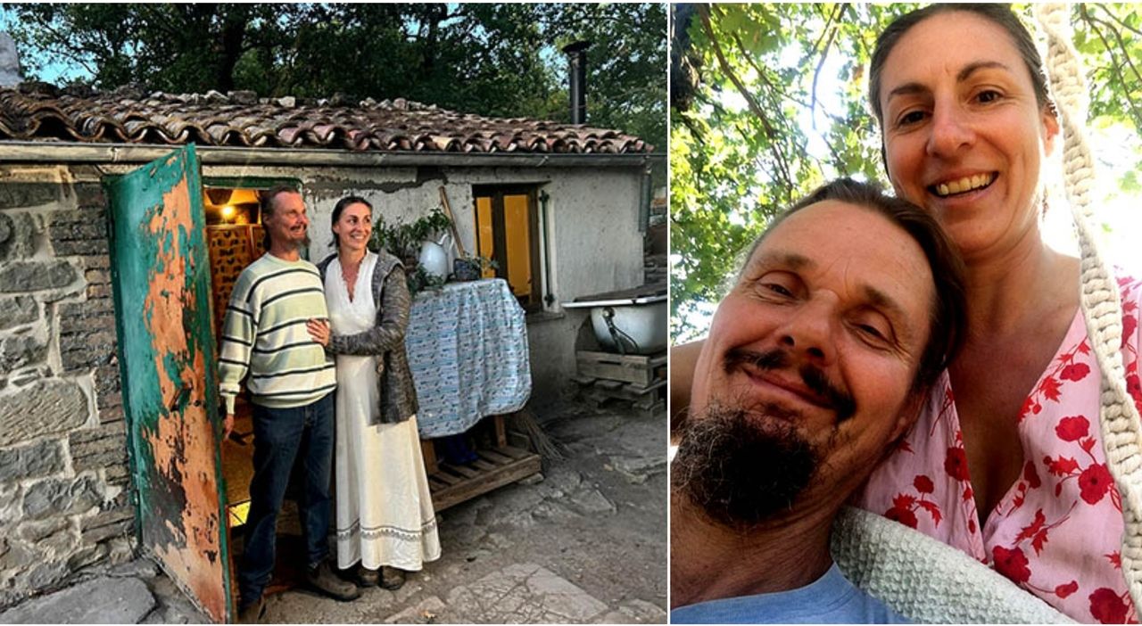 famiglia nel bosco abruzzo