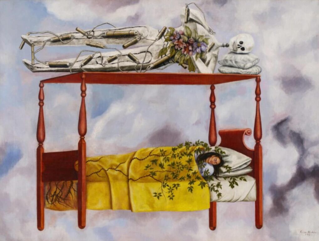 Frida Kahlo quadro il sogno
