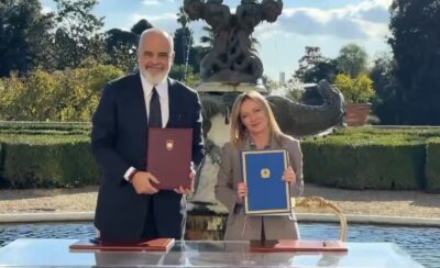 giorgia meloni edi rama