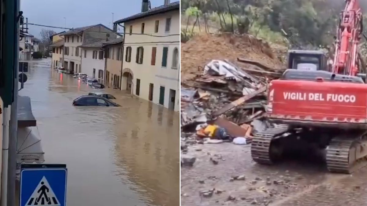 gorizia maltempo auto