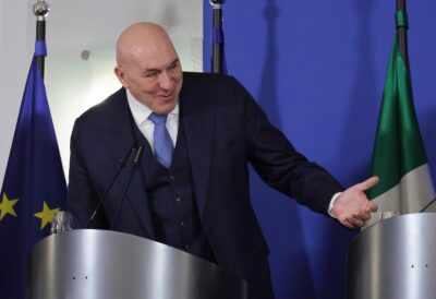 guido crosetto leva volontaria