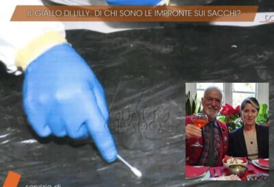 Liliana Resinovich sacchi neri