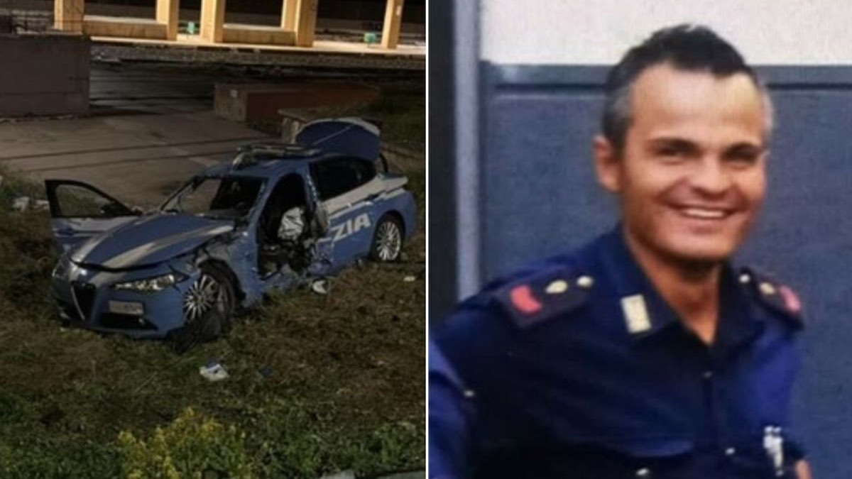 napoli incidente polizia morto aniello suv