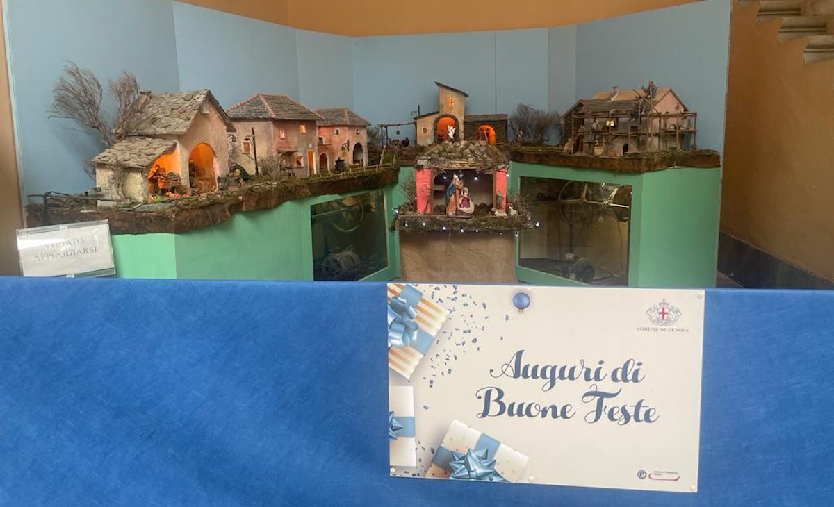 presepe genova silvia salis villaggio babbo natale
