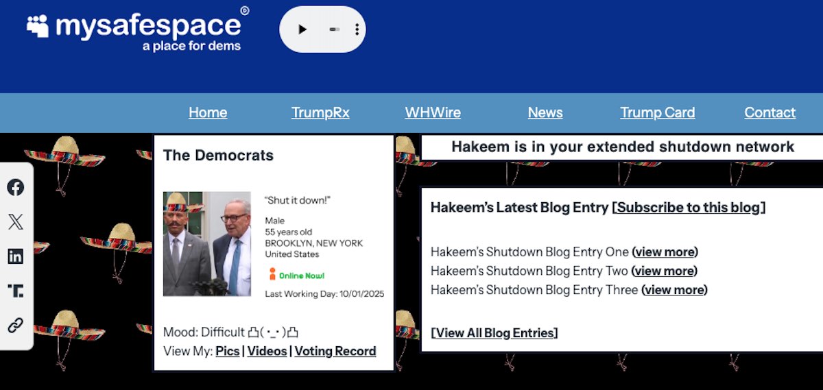 trump democratici sito casa bianca