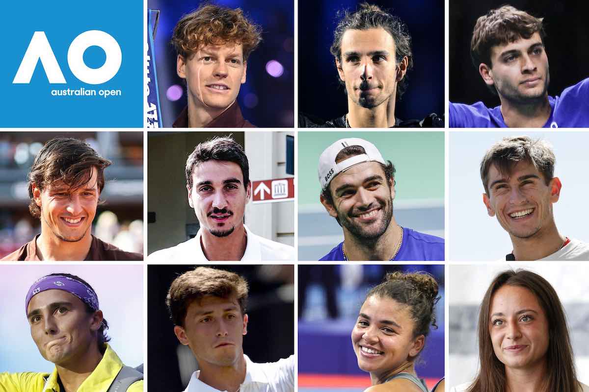 australian open tennisti italiani