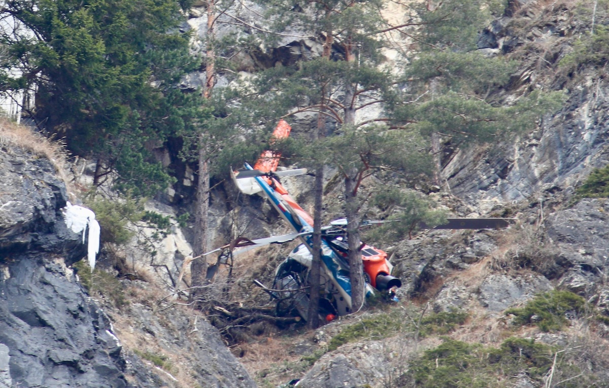 Elicottero Valtellina