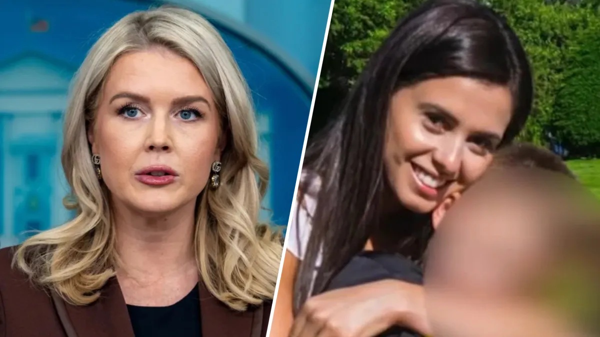 KAROLINE LEAVITT BRUNA FERREIRA BAMBINO DONALD TRUMP