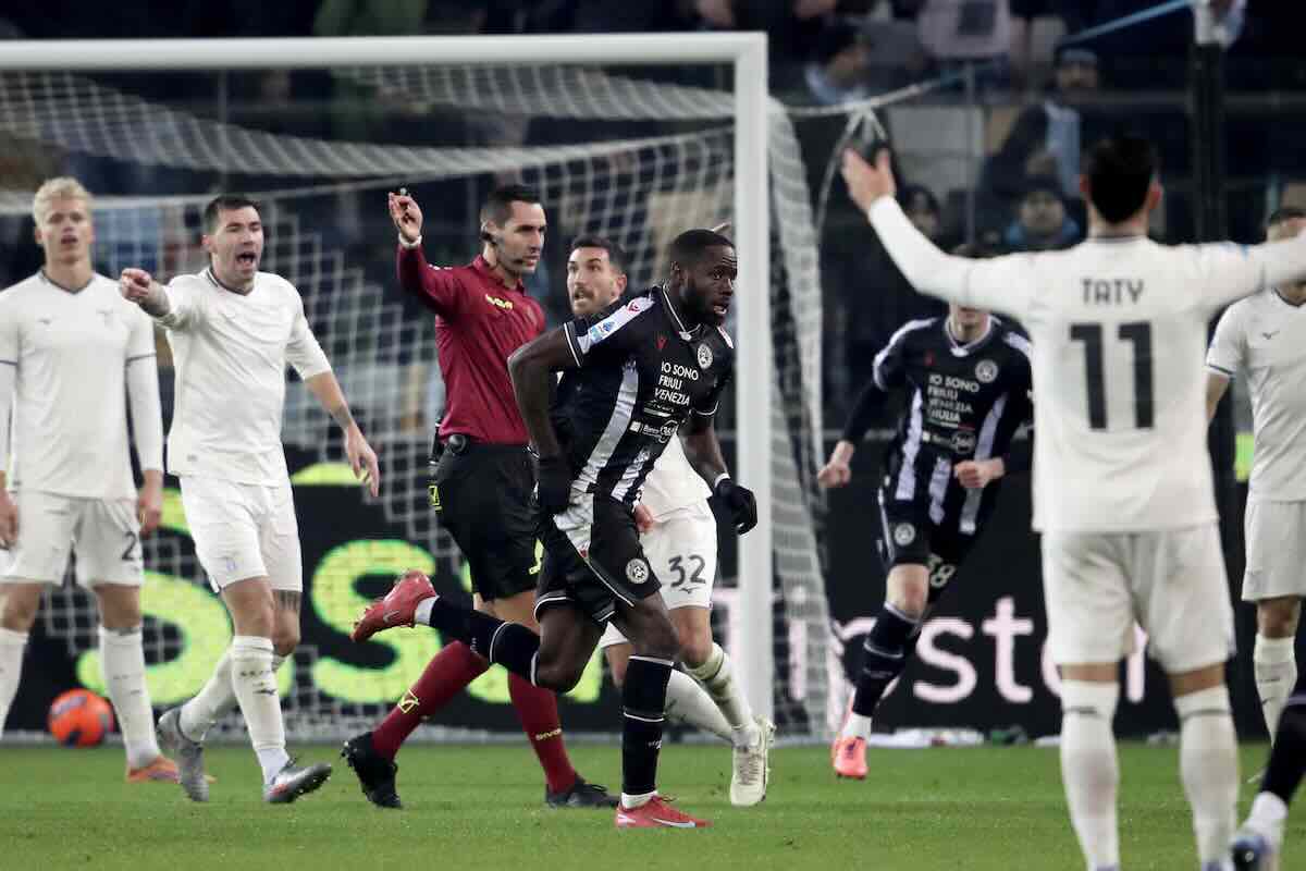 Keinan Davis Udinese Lazio