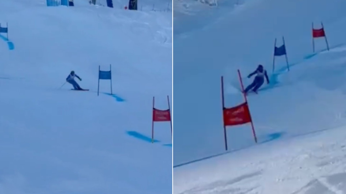 brignone sci allenamento olimpiadi video