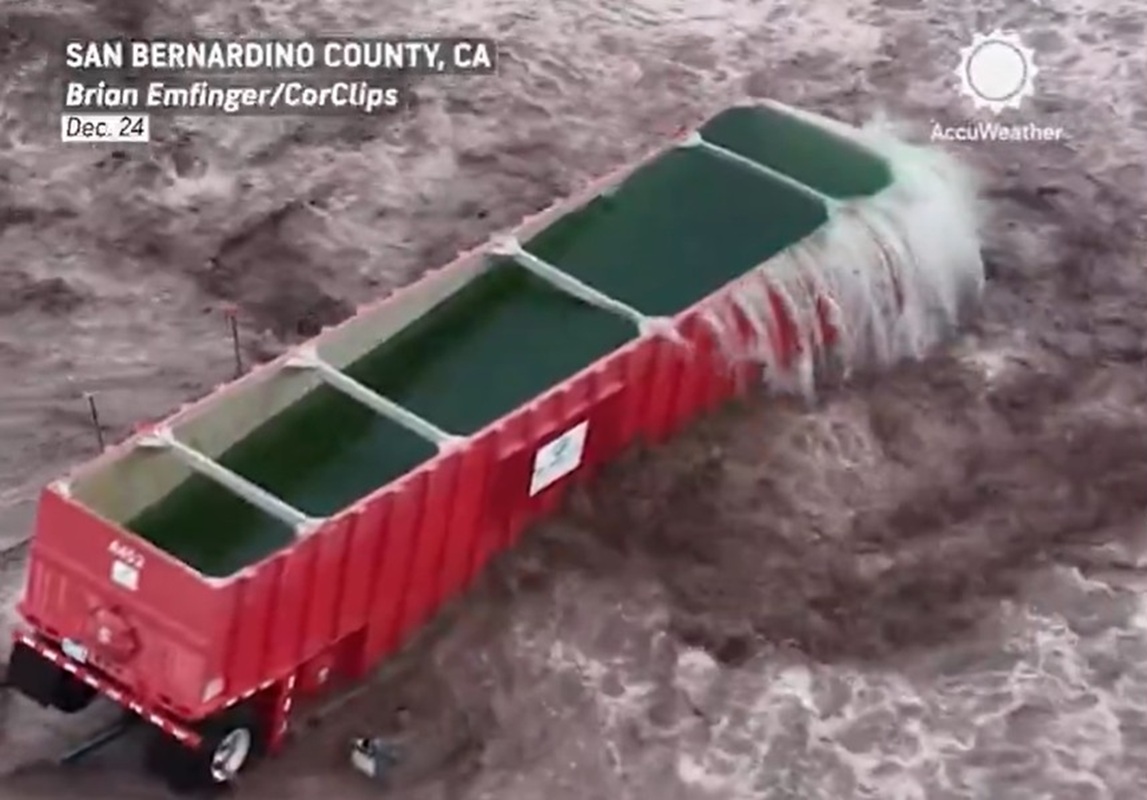 california maltempo inondazioni tornado