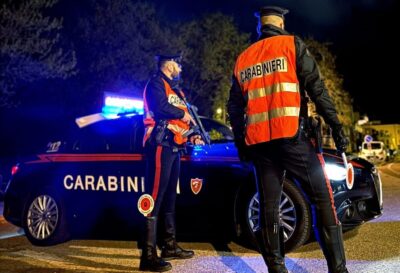 Carabinieri, posto di blocco
