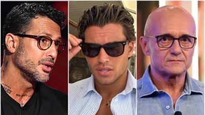 Fabrizio Corona, Antonio Medugno e Alfonso Signorini