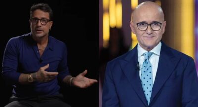 Fabrizio Corona e Alfonso Signorini