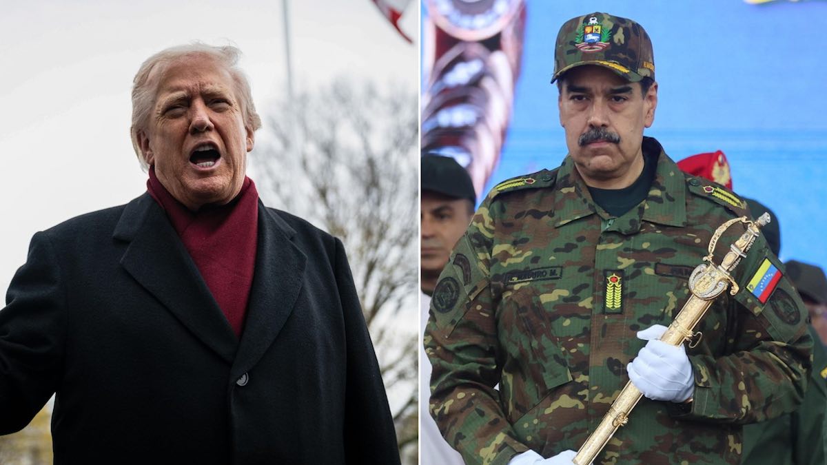 donald trump nicolas maduro