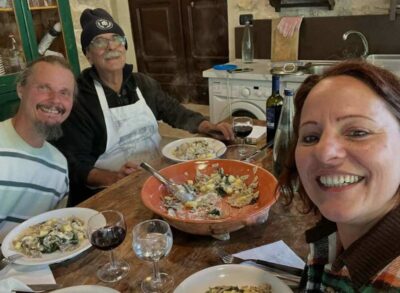 famiglia casa bosco trevallion primo pranzo palmoli