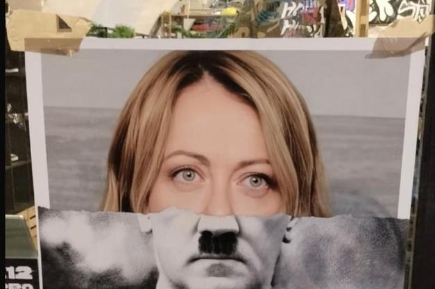 giorgia meloni hitler