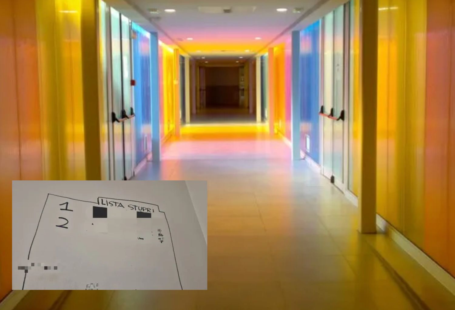 Lista stupri Antonio Vallisneri a Lucca