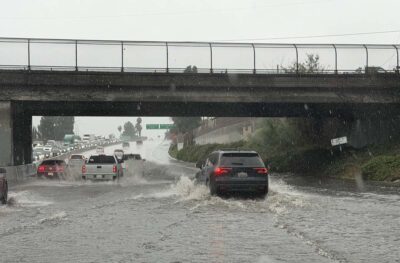 los angeles piogge natale