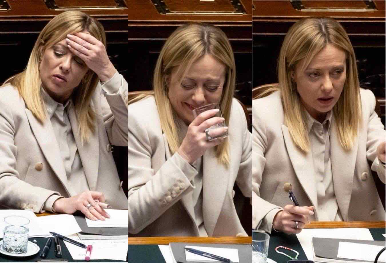 Giorgia Meloni alla Camera