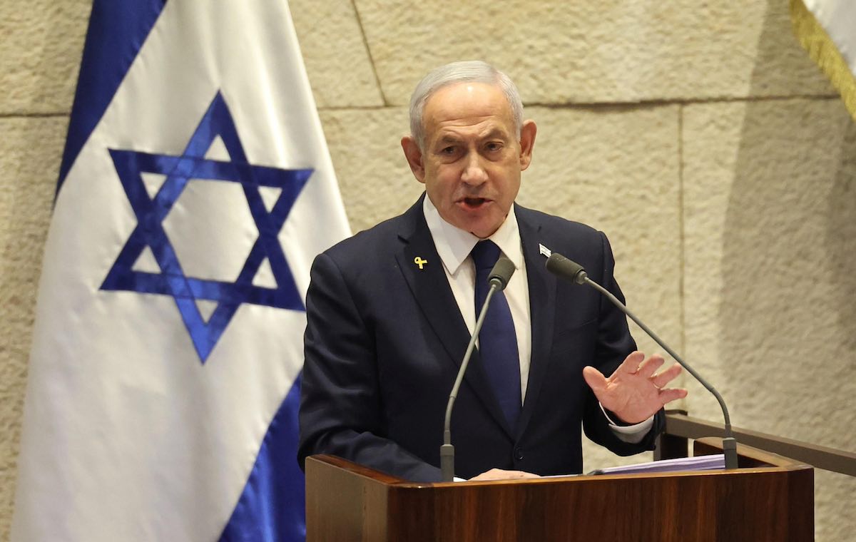 netanyahu israele palestina pace