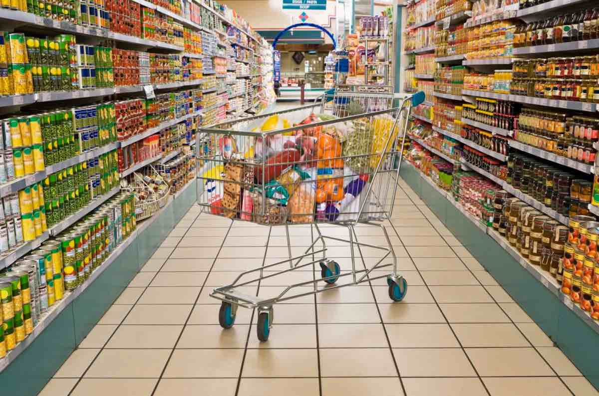 pam test carrello cassiera sospesa