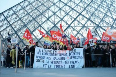 sciopero louvre