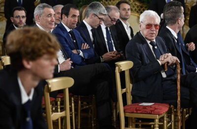 Nicola Pietrangeli e Jannik Sinner