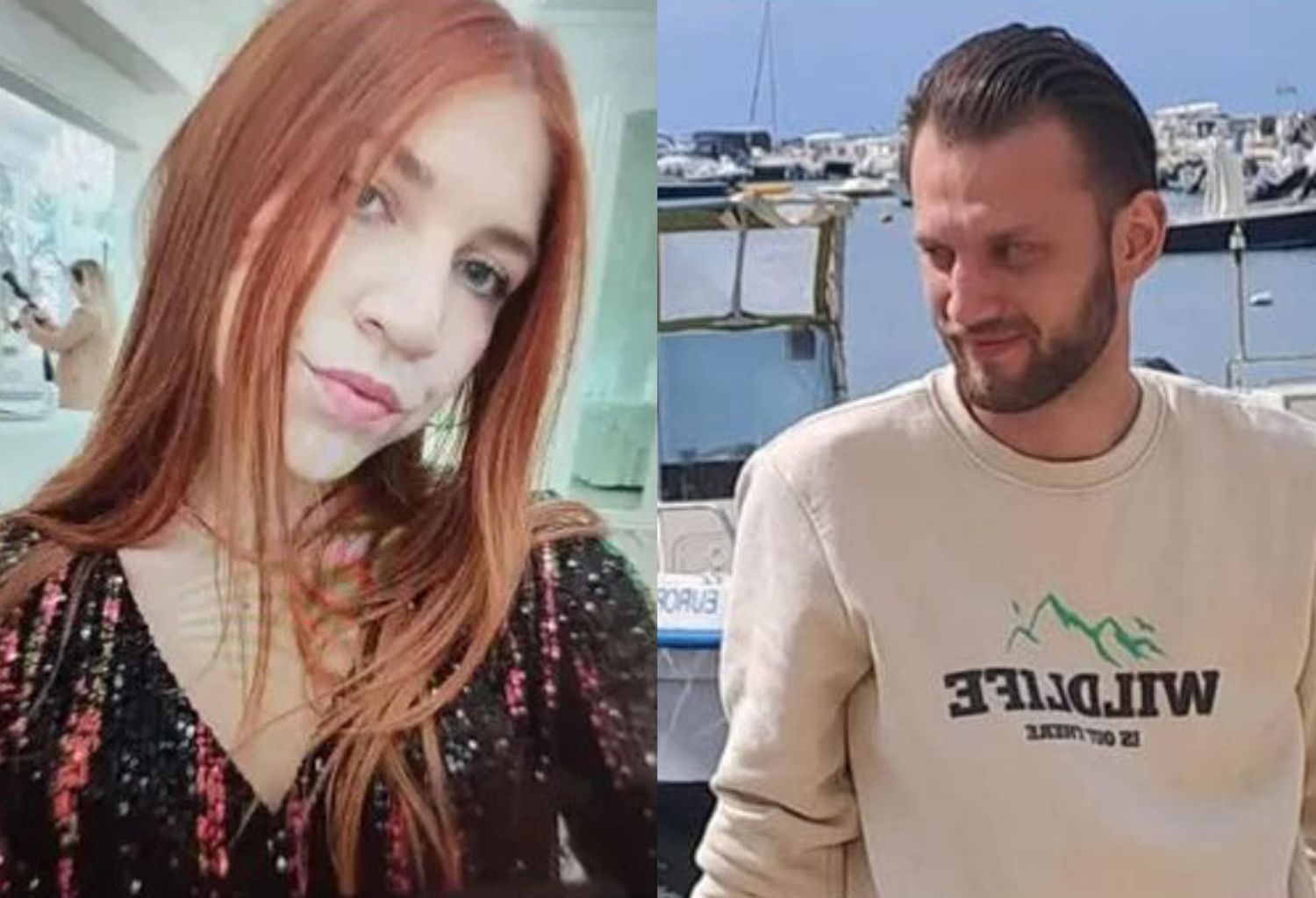 Tatiana Tramacere e l'amico Dragos