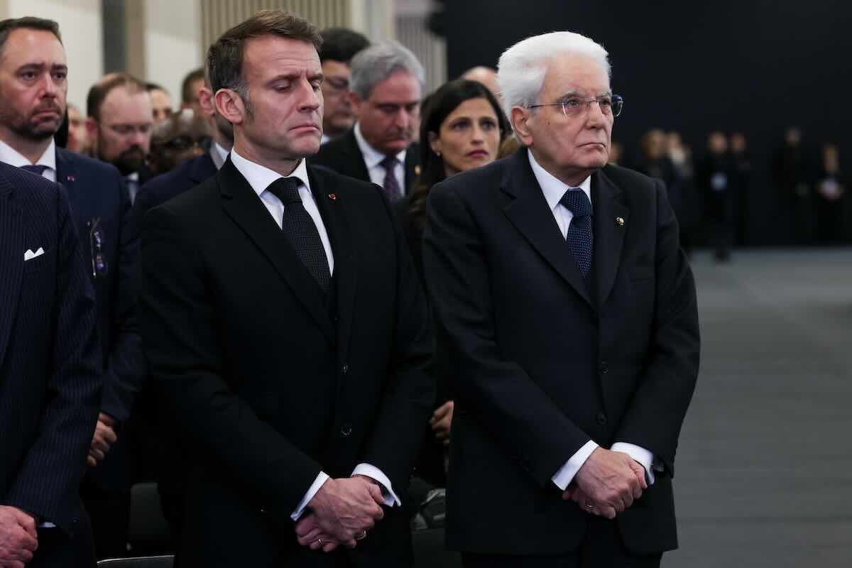 Mattarella Macron Svizzera Crans