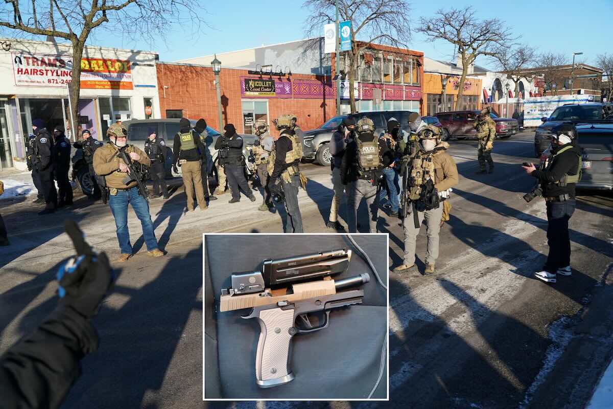 Pistola Minneapolis Alex Pretti