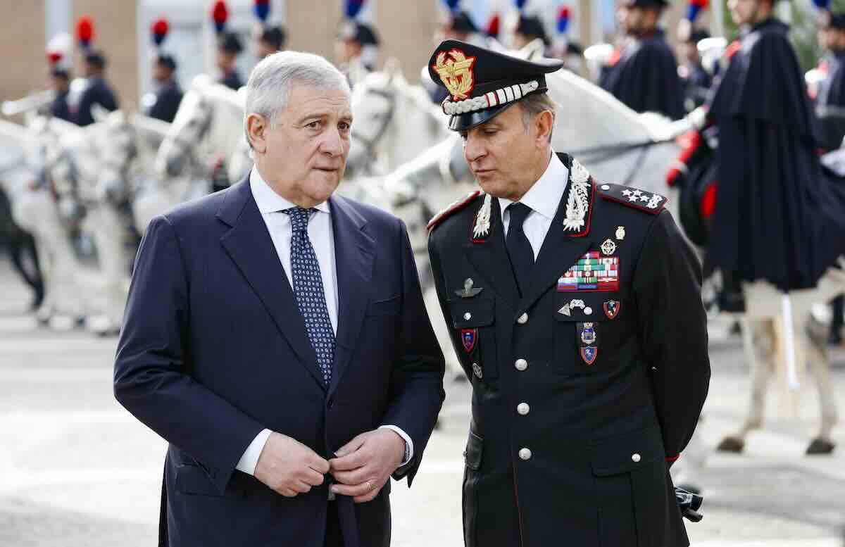 Tajani Carabinieri