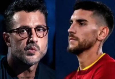 Fabrizio Corona e Lorenzo Pellegrini