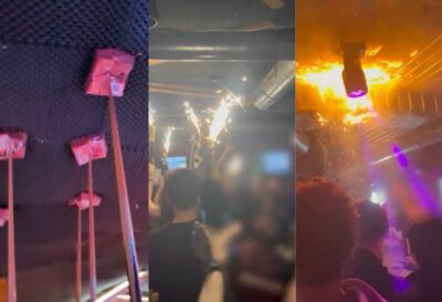 Le stecche da biliardo per tenere il soffitto al Constellation